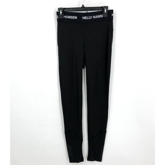 HELLY HANSEN Women's Lifa Merino Pants Medium Black Base Layer Midweight NWT - Picture 4 of 12